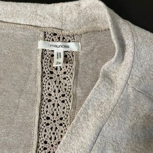 Maurice’s light beige shrug